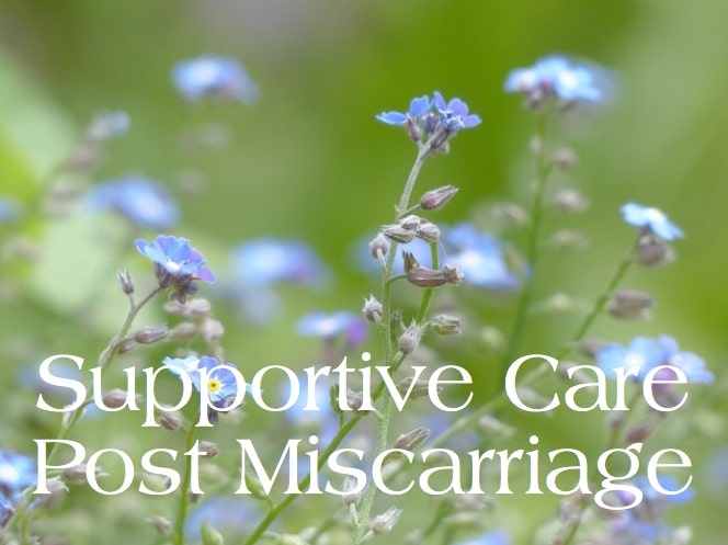 Supportive Care Post Miscarriage